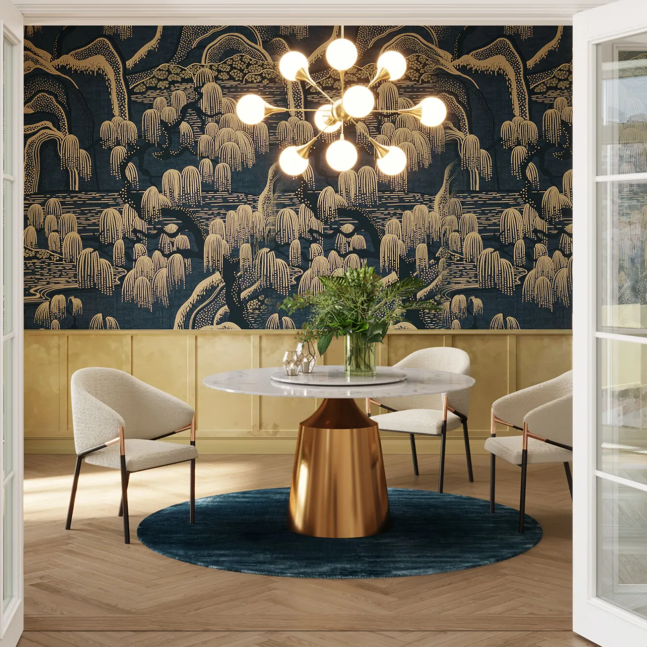 KARE Design Suspensions|Suspension Bulb Fiction 12 Laiton O102Cm