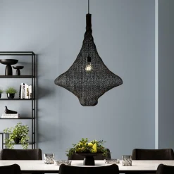 KARE Design Suspensions|Suspension Cocoon Noir O89Cm