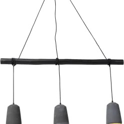 KARE Design Suspensions|Suspension Dining Concrete Noir Tre