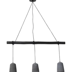 KARE Design Suspensions|Suspension Dining Concrete Noir Tre