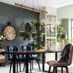 KARE Design Suspensions|Suspension Dining Concrete Tre 120Cm