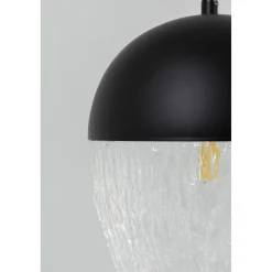 KARE Design Suspensions|Suspension Frozen Noir Mat O20Cm