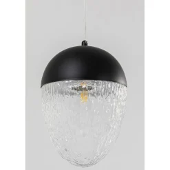 KARE Design Suspensions|Suspension Frozen Noir Mat O20Cm
