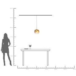 KARE Design Suspensions|Suspension Golden Goblet O25Cm