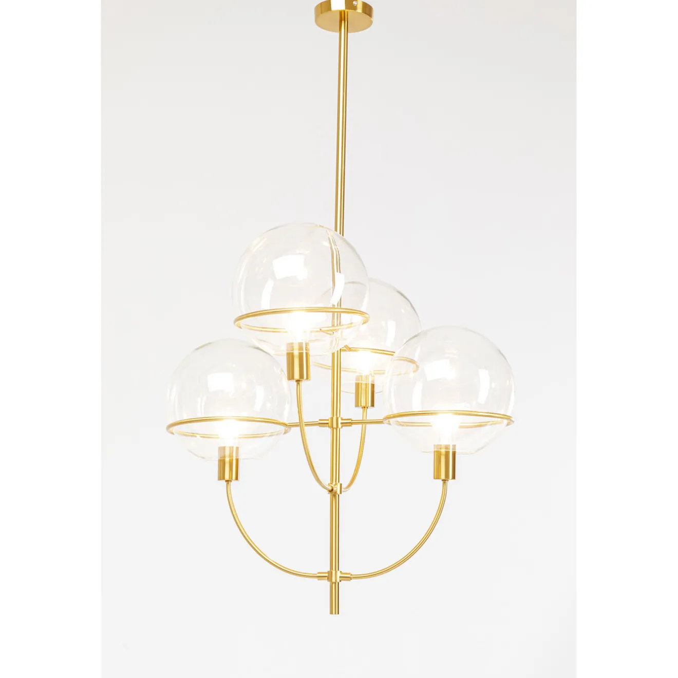 KARE Design Suspensions|Suspension Lantern Brass O68Cm