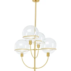 KARE Design Suspensions|Suspension Lantern Brass O68Cm