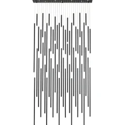 KARE Design Suspensions|Suspension Living Vegas Deluxe Noir Mat Led