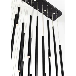 KARE Design Suspensions|Suspension Living Vegas Deluxe Noir Mat Led