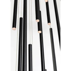 KARE Design Suspensions|Suspension Living Vegas Deluxe Noir Mat Led