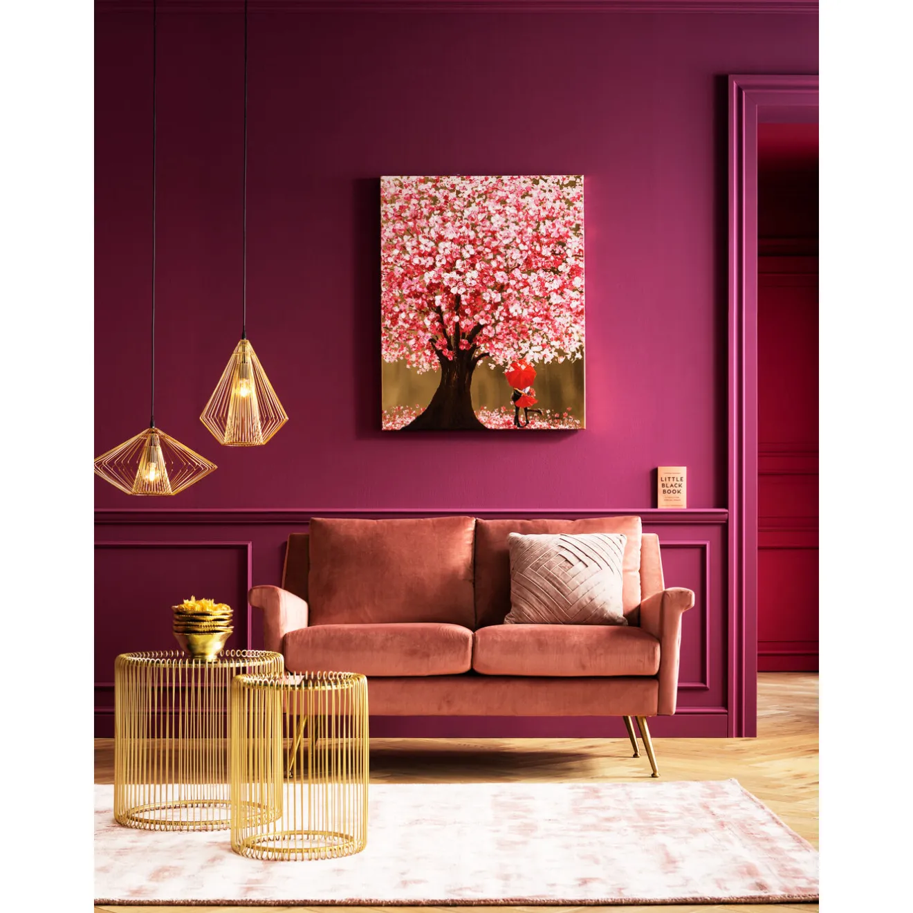 KARE Design Suspensions|Suspension Modo Wire Rond Dore