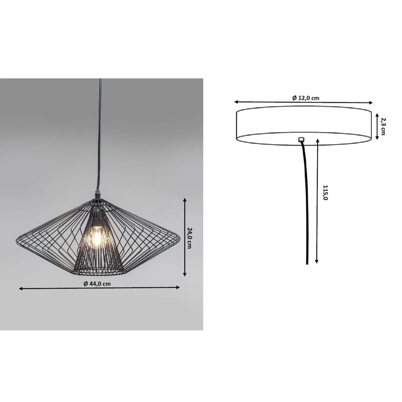 KARE Design Suspensions|Suspension Modo Wire Ronde