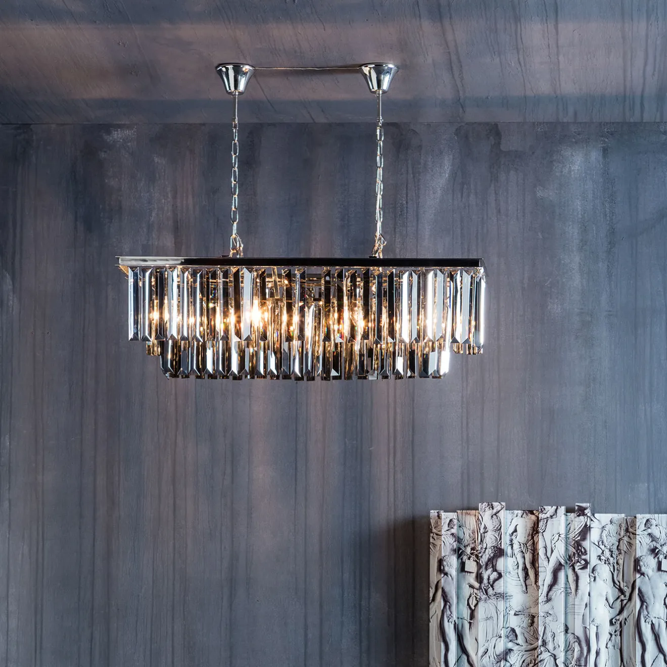 KARE Design Suspensions|Suspension Rectangulaire Smoky Lounge