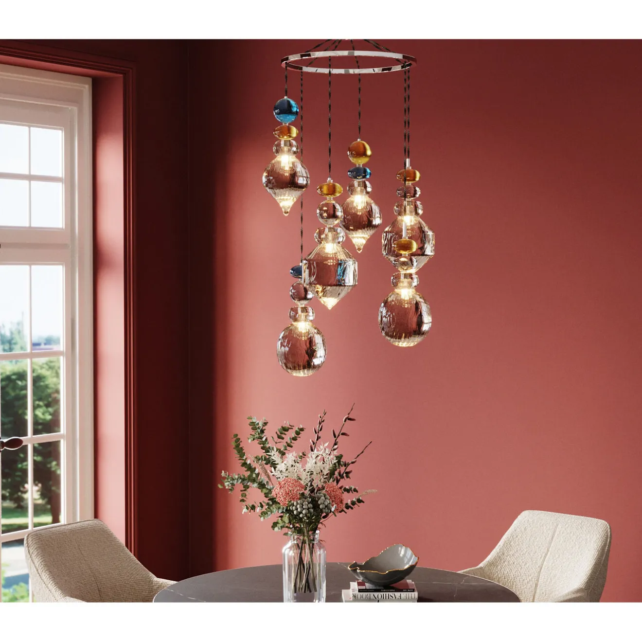 KARE Design Suspensions|Suspension Romantic Multi