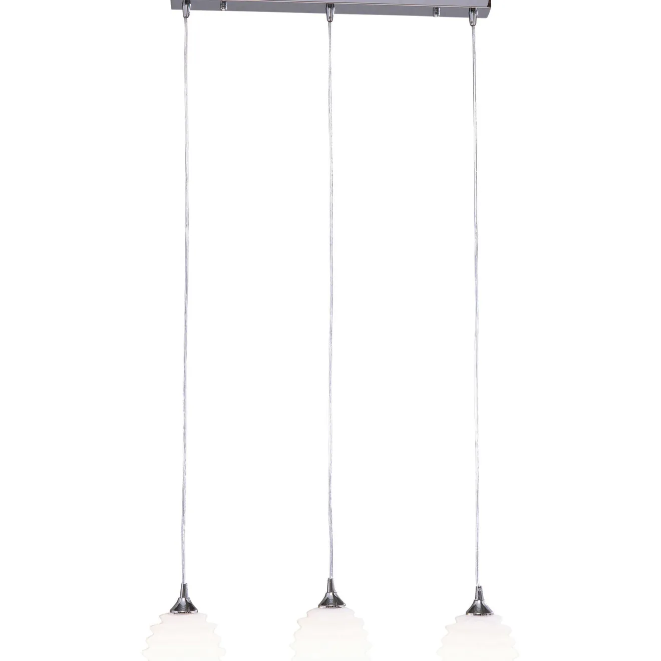 KARE Design Suspensions|Suspension Ruffle Dining Blanc