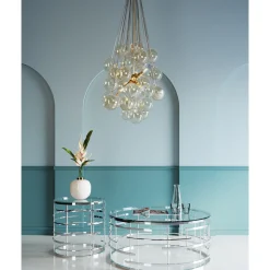 KARE Design Suspensions|Suspension Snowballs Ambre O50Cm