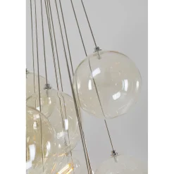 KARE Design Suspensions|Suspension Snowballs Ambre O50Cm