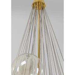 KARE Design Suspensions|Suspension Snowballs Ambre O50Cm