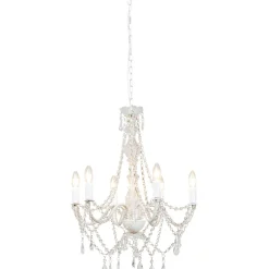 KARE Design Suspensions|Suspension Starlight 6 Branches Transparent