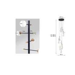 KARE Design Suspensions|Suspension Trapez 280Cm