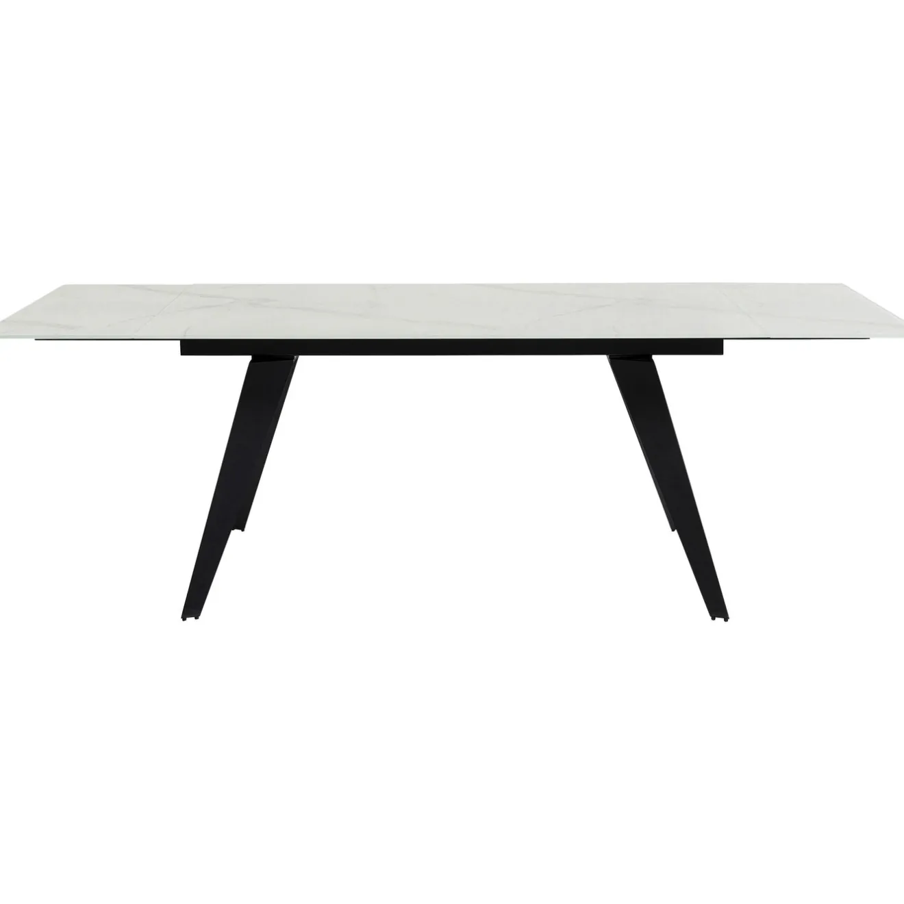 KARE Design Tables Extensibles|Table A Rallonges Amsterdam Look Marbre 160(40+40)