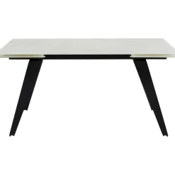 KARE Design Tables Extensibles|Table A Rallonges Amsterdam Look Marbre 160(40+40)