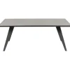 KARE Design Tables Extensibles|Table A Rallonges Amsterdam Fonce 200/45+45)X100Cm