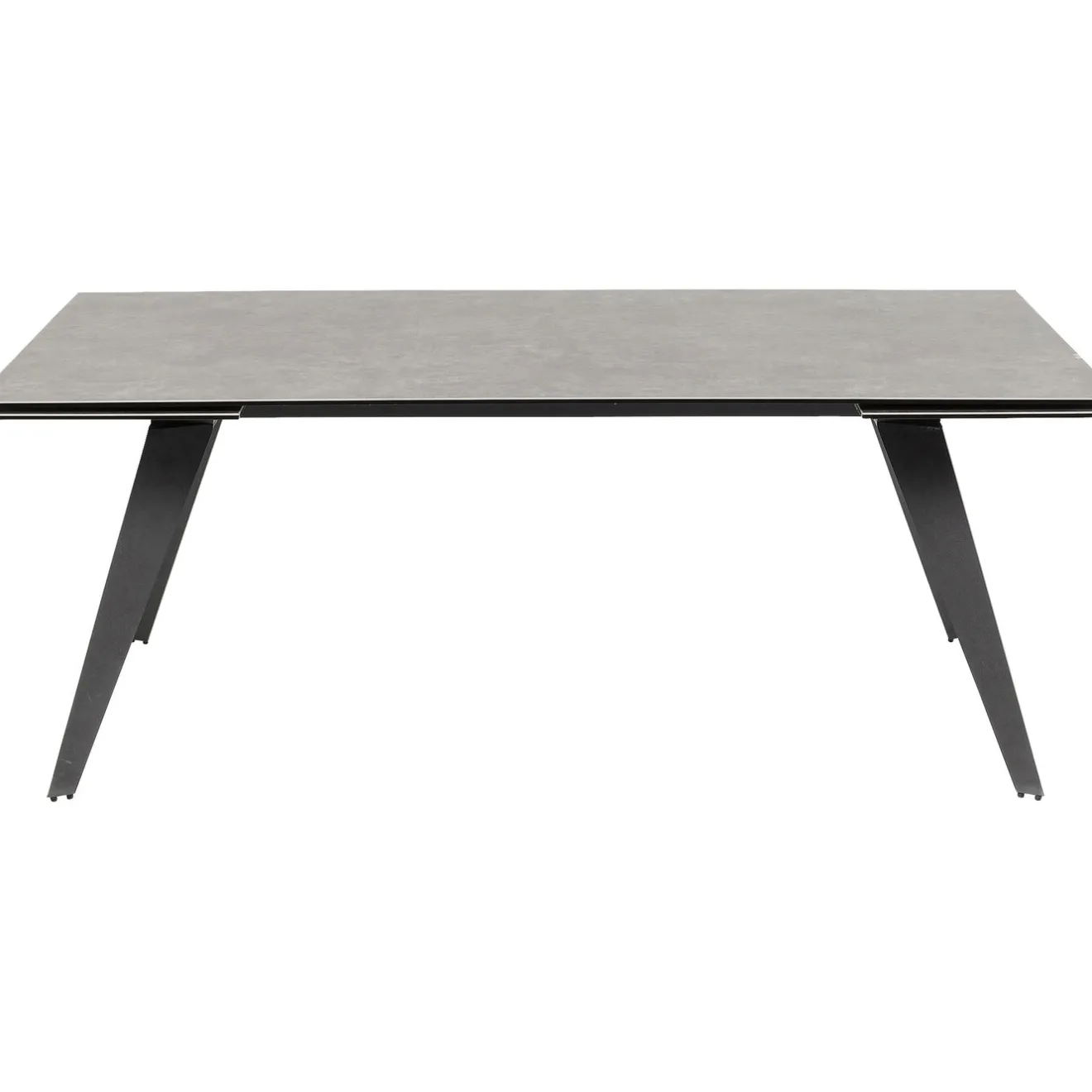 KARE Design Tables Extensibles|Table A Rallonges Amsterdam Fonce 200/45+45)X100Cm