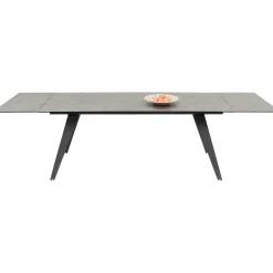 KARE Design Tables Extensibles|Table A Rallonges Amsterdam Fonce 200/45+45)X100Cm