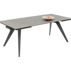 KARE Design Tables Extensibles|Table A Rallonges Amsterdam Fonce 200/45+45)X100Cm