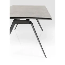 KARE Design Tables Extensibles|Table A Rallonges Amsterdam Fonce 200/45+45)X100Cm