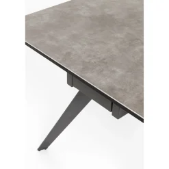 KARE Design Tables Extensibles|Table A Rallonges Amsterdam Fonce 200/45+45)X100Cm