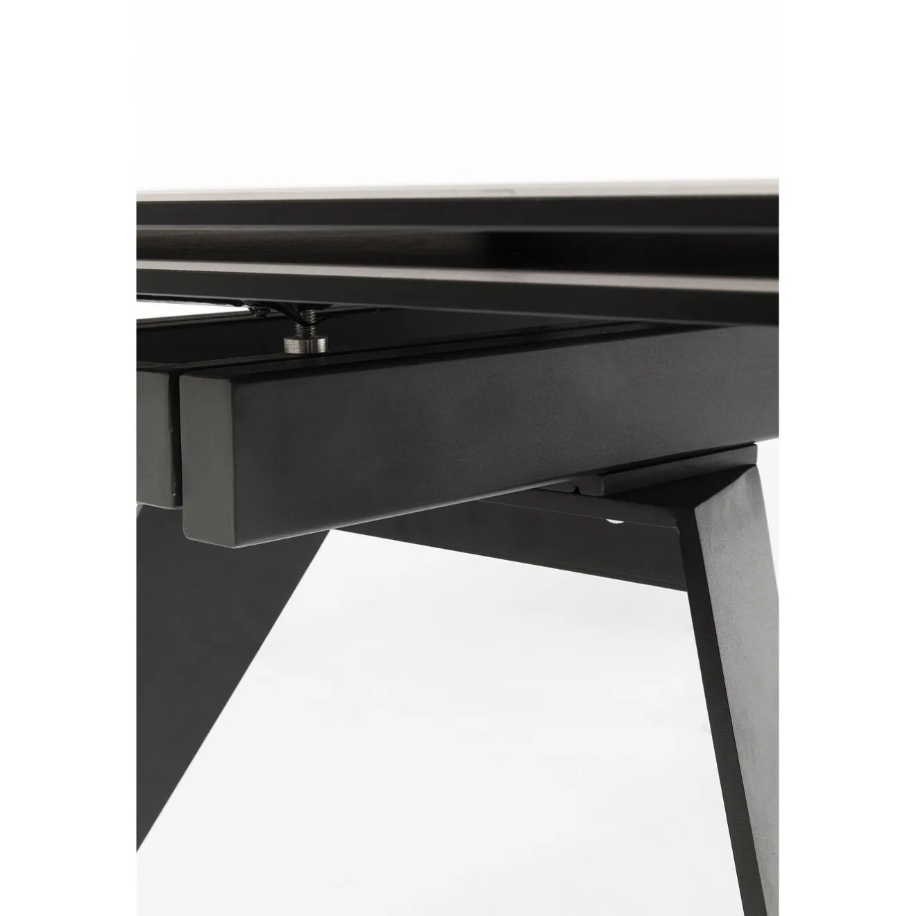 KARE Design Tables Extensibles|Table A Rallonges Amsterdam Fonce 200/45+45)X100Cm