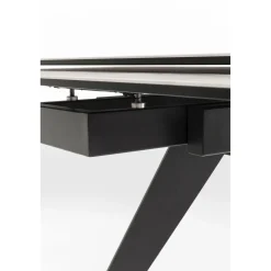 KARE Design Tables Extensibles|Table A Rallonges Amsterdam Fonce 200/45+45)X100Cm