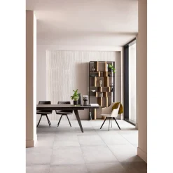 KARE Design Tables Extensibles|Table A Rallonges Amsterdam Fonce 200/45+45)X100Cm