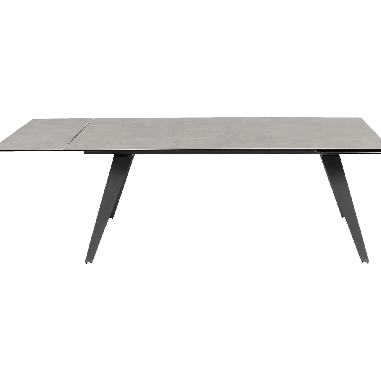 KARE Design Tables Extensibles|Table A Rallonges Amsterdam Fonce 200/45+45)X100Cm