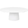 KARE Design Tables Extensibles|Table A Rallonges Benvenuto Blanche 200(50)X110Cm