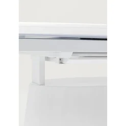 KARE Design Tables Extensibles|Table A Rallonges Benvenuto Blanche 200(50)X110Cm