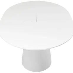 KARE Design Tables Extensibles|Table A Rallonges Benvenuto Blanche 200(50)X110Cm
