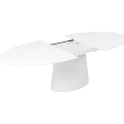 KARE Design Tables Extensibles|Table A Rallonges Benvenuto Blanche 200(50)X110Cm