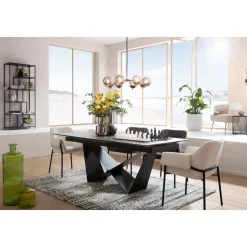 KARE Design Tables Extensibles|Table A Rallonges Connesso 200(+60)X100Cm