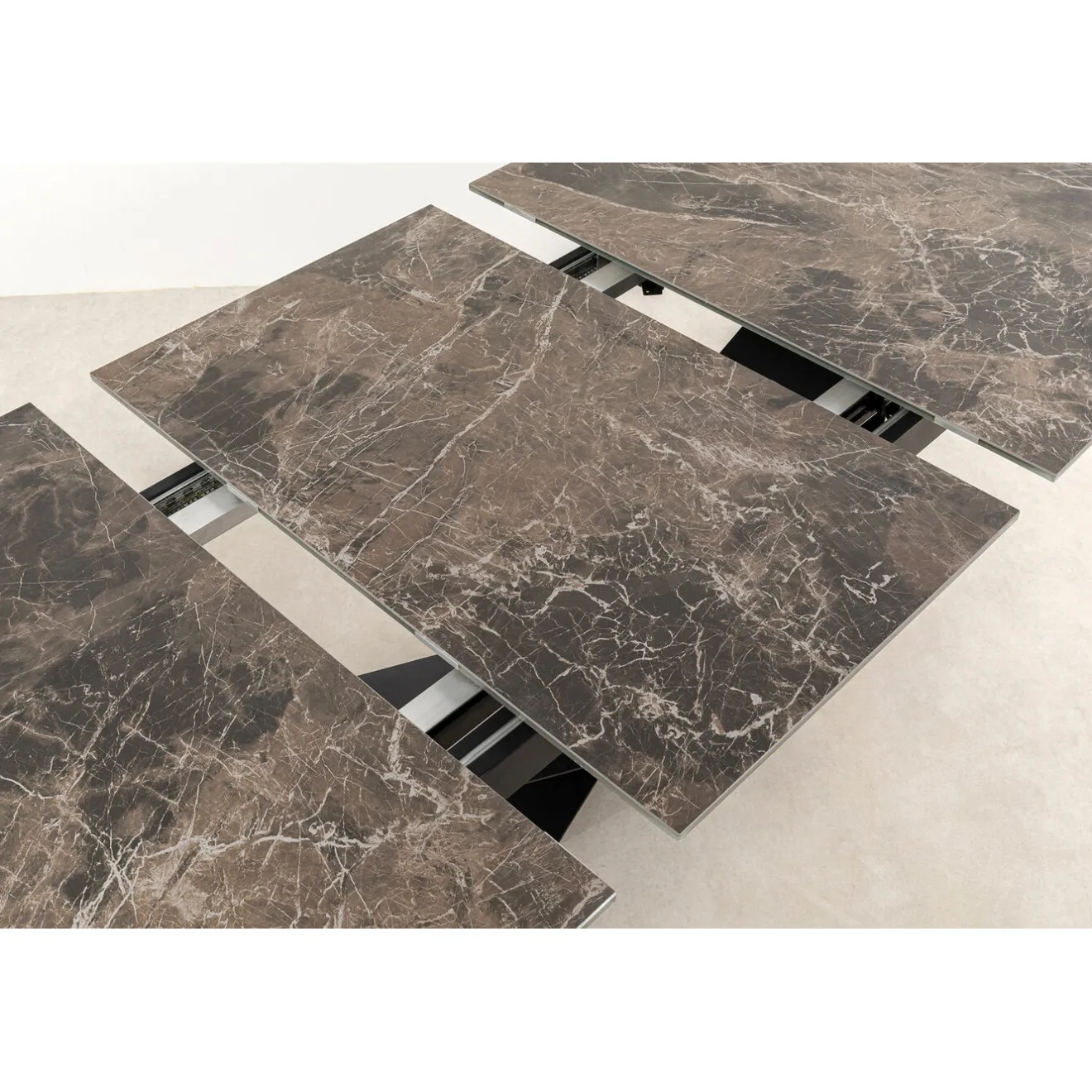 KARE Design Tables Extensibles|Table A Rallonges Connesso 200(+60)X100Cm