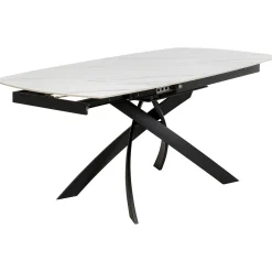 KARE Design Tables Extensibles|Table A Rallonges Twist Onyx 120(30+30)X90Cm