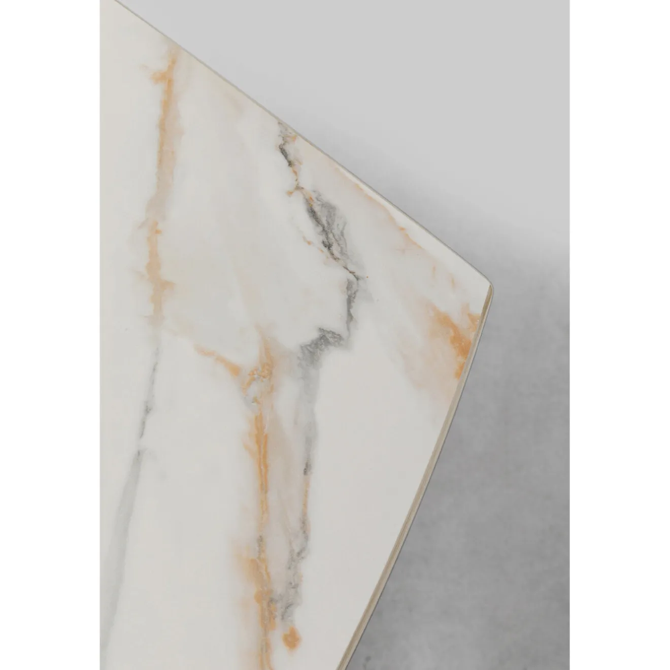 KARE Design Tables Extensibles|Table A Rallonges Twist Onyx 120(30+30)X90Cm