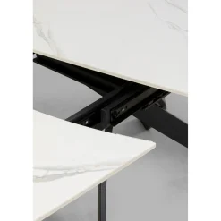 KARE Design Tables Extensibles|Table A Rallonges Twist Onyx 120(30+30)X90Cm