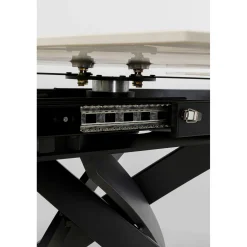 KARE Design Tables Extensibles|Table A Rallonges Twist Onyx 120(30+30)X90Cm