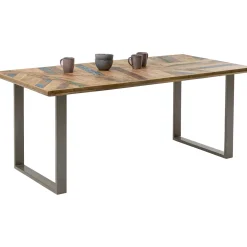 KARE Design Tables À Manger|Table Abstract Argente 180X90