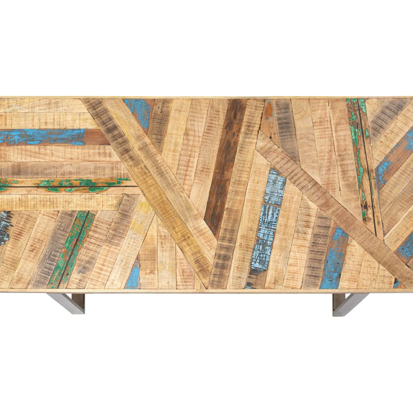 KARE Design Tables À Manger|Table Abstract Argente 180X90