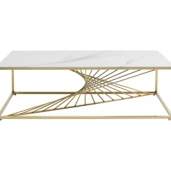 KARE Design Tables Basses|Table Basse Art Marble Verre 140X70Cm