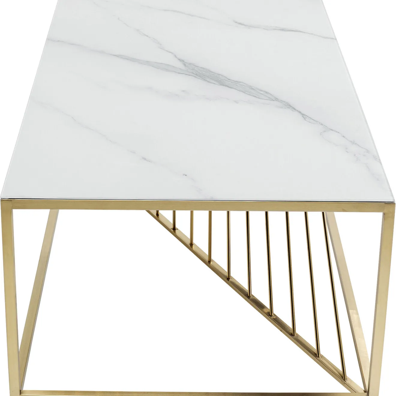 KARE Design Tables Basses|Table Basse Art Marble Verre 140X70Cm