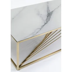 KARE Design Tables Basses|Table Basse Art Marble Verre 140X70Cm